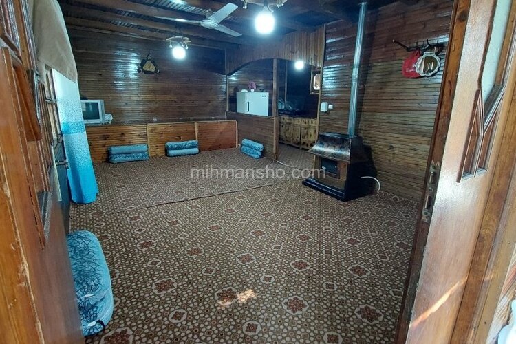 کلبه جنگلی تکخواب افرا در سوادکوه