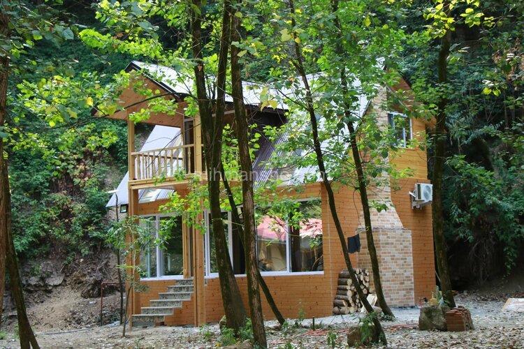 کلبه چوبی دوبلکس دوخواب ستاره در اسالم