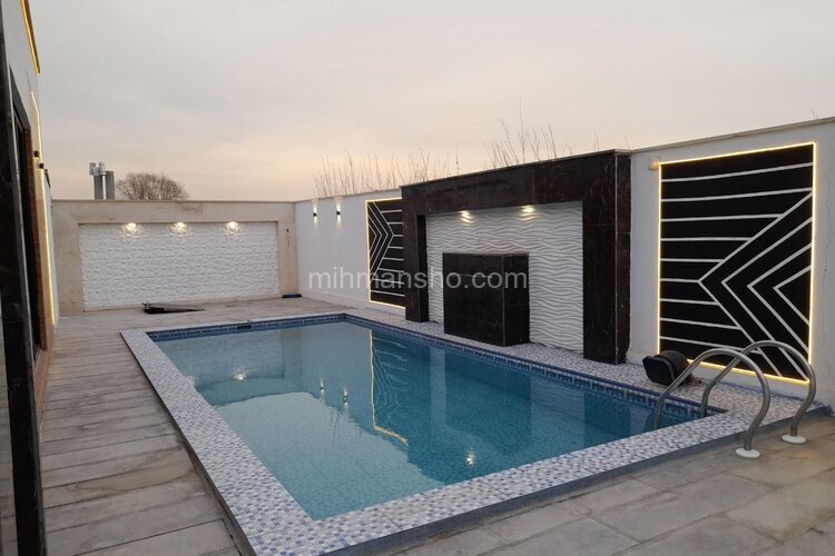 ویلا دو خواب استخردار آبسرد نیکا در ساوجبلاغ