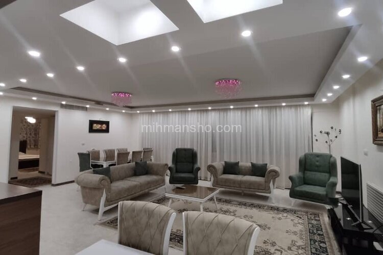 آپارتمان مبله دو خواب فرهنگ شهر واحد 4 در شیراز