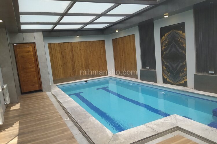 ویلای مدرن استخر آبگرم سه خواب مستر کردان | استخر