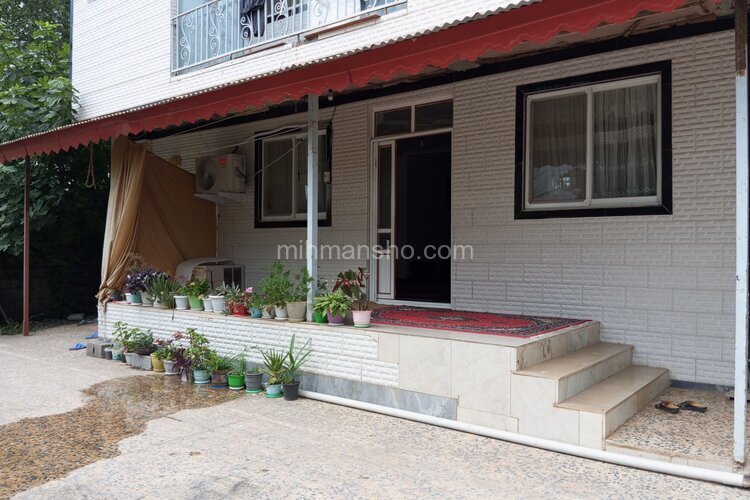 واحد مبله تکخواب طبقه همکف ویلا  ازبرم در سیاهکل