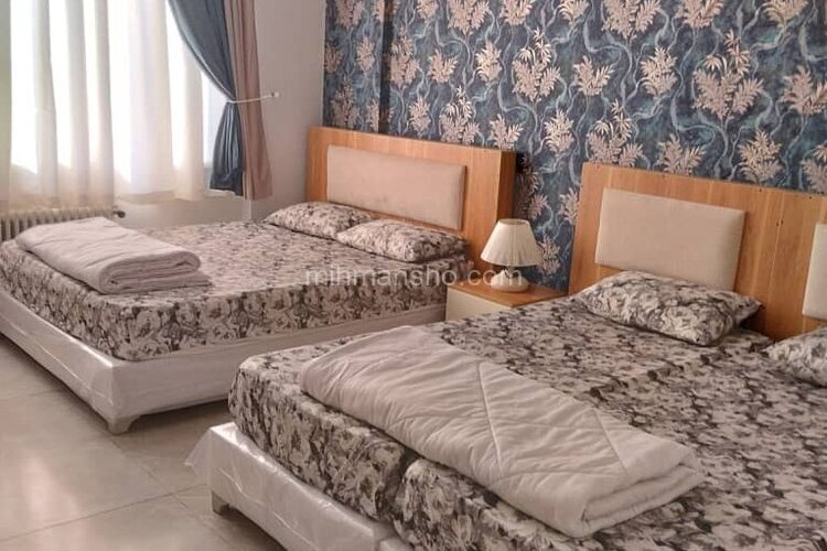 واحد مبله 4 نفره مستردار در هتل خیابان فردوسی