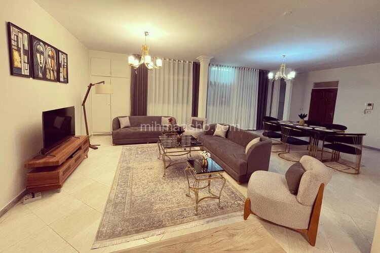 آپارتمان مبله دوخواب تراس دار لوکس 4 در فردوس