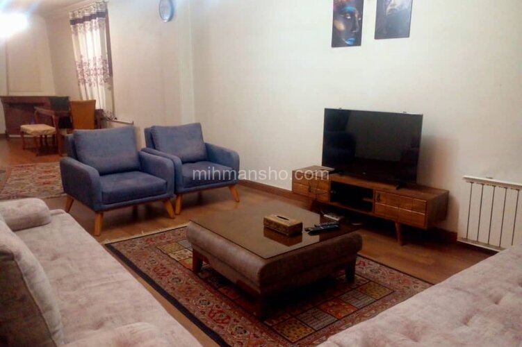 آپارتمان مبله دوخواب واحد 5 در تهران سعادت آباد