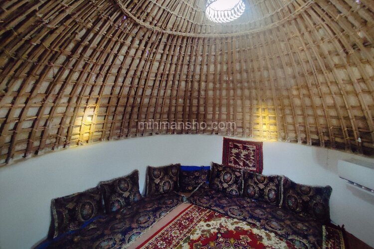 اتاق کومه 2 در اقامتگاه بومگردی هنگام