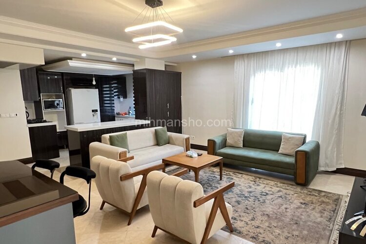آپارتمان مبله دوخواب در سعادت آباد