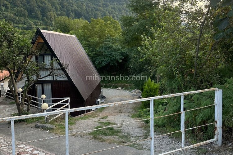 کلبه سوئیسی دوبلکس مبله دوخواب ریوا در نمک آبرود
