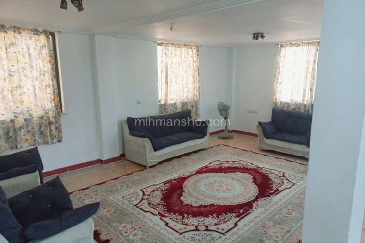 واحد مبله دوخواب در طبقه همکف ویلا در لاهیجان