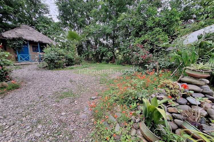 اتاق سنتی 10 متری کاهگلی در اقامتگاه بومگردی شفت