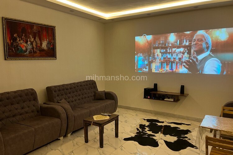 ویلا مبله دوخواب لوکس بیلیارد دار آرامش در خشکبیجار