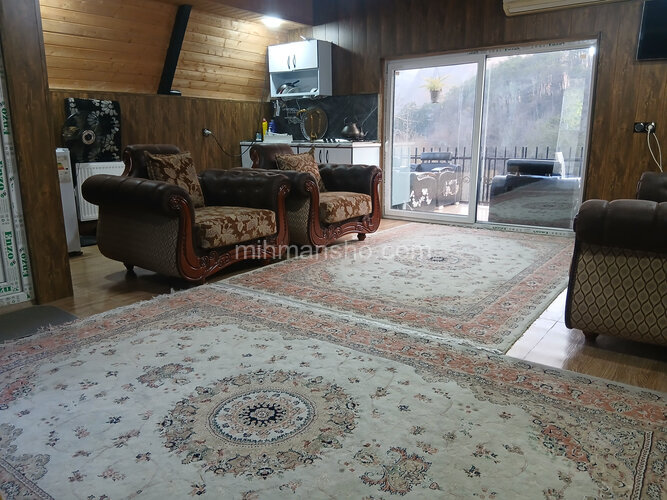 کلبه سوئیسی استخردار تکخواب گیرین استار در شیرگاه