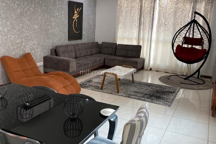 آپارتمان مبله دوخواب طبقه 6 دید دریا در دهکده ساحلی