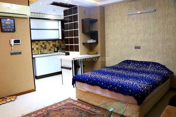 واحد 303 تکخواب لاولی روم (با صبحانه) در هتل آپارتمان اصفهان