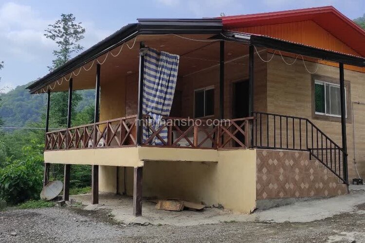 ویلا جنگلی تکخواب 65متری در سواد کوه