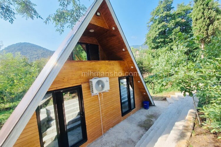 کلبه سوئیسی تکخواب نگین ماسال