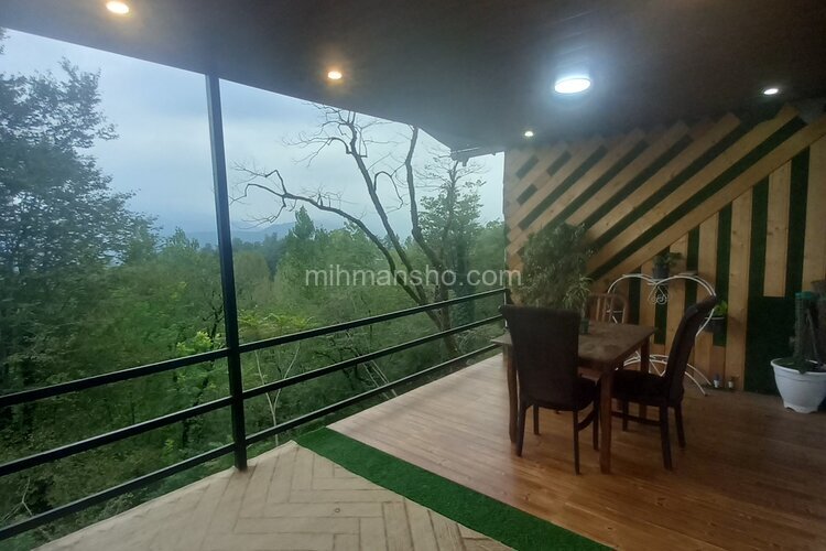 ویلا تک خواب مبله جنگلی سانی در بابل