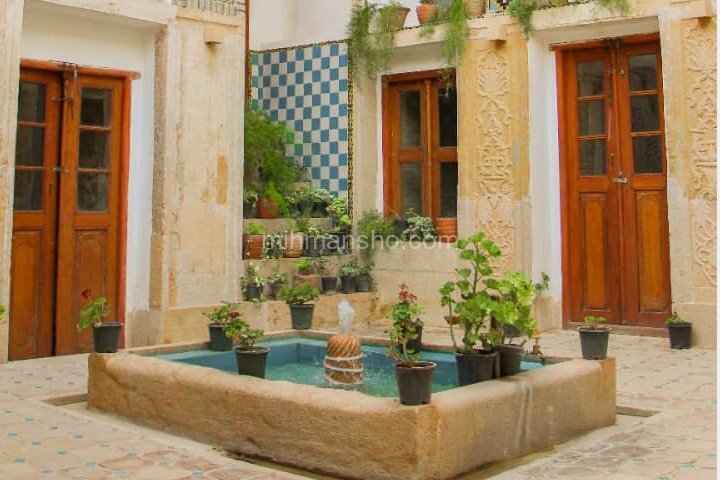 اتاق آق دویی در بومگردی شیراز