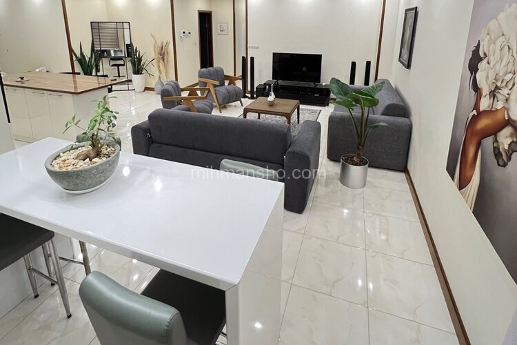 آپارتمان مبله دوخواب برج لوکس در سعادت آباد