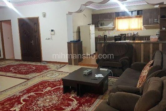 آپارتمان مبله دو خواب در قائم شهر