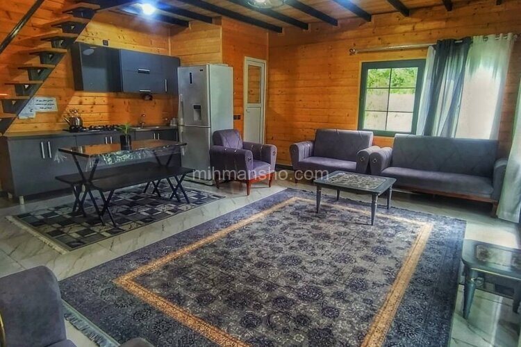 کلبه دوبلکس دو خواب سینا در ماسال