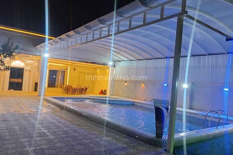 باغ ویلا استخردار دو خواب مبله در دزفول