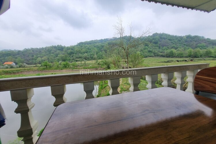 واحد تکخواب سکوت سقالکسار در طبقه دوم ویلای رشت