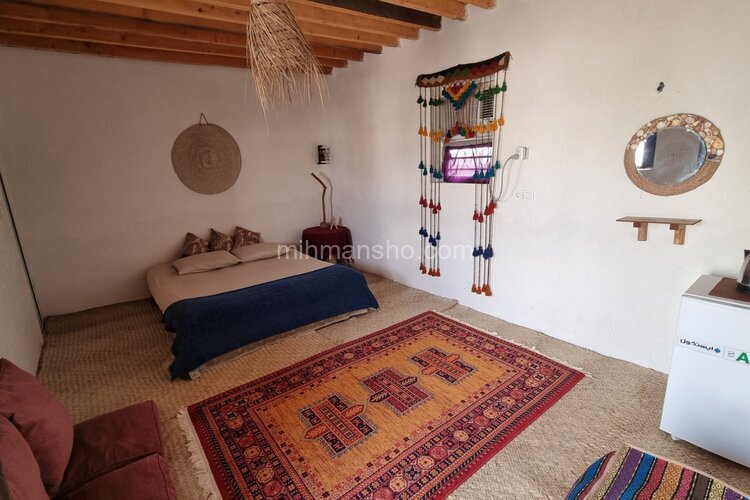 اتاق چَندَل در اقامتگاه بوم گردی قشم