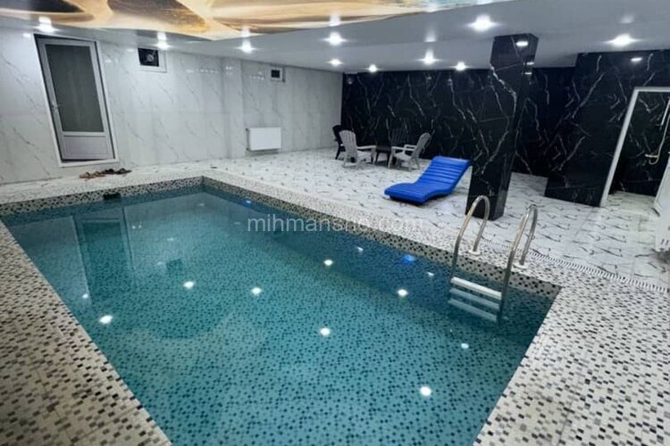 کلبه سوئیسی استخردار سرپوشیده دو خواب آرتین در رامسر