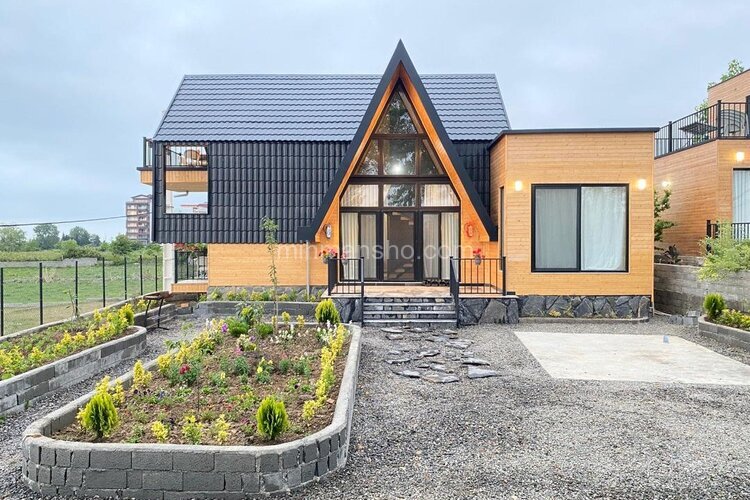 کلبه سوئیسی جکوزی دار دوخواب تی ته 2 در چالوس