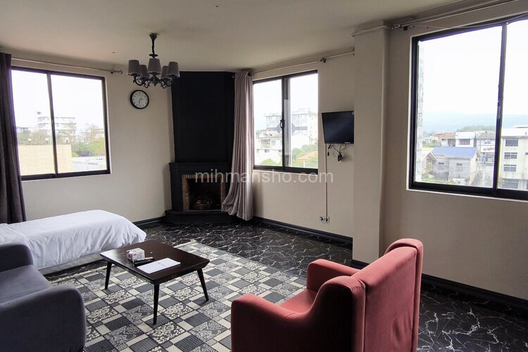 واحد تکخواب 11 در هتل آپارتمان نشتارود