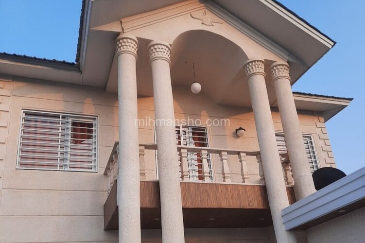 ویلا دوبلکس استخردار در سلمان شهر | نمای ساختمان