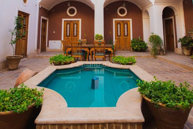 اتاق 2 نفره ترمه درهتل سنتی کاشان