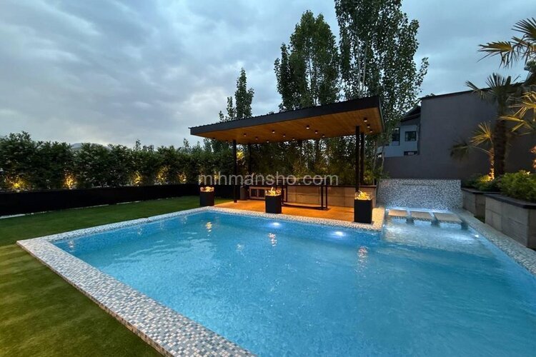 ویلا دوبلکس استخردار مبله 4 خواب در رودهن 2