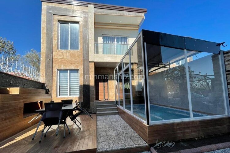ویلا دوبلکس استخرآبگرم بیات2 در ایزدشهر