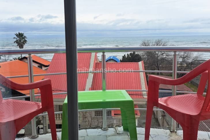 آپارتمان مبله دوخواب ساحلی یاس 106 در چالوس