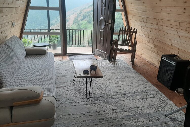 کلبه سوئیسی دوبلکس تکخواب در مرزن آباد