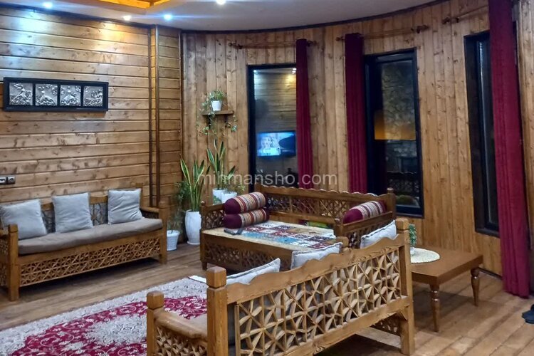 ویلا دوخواب چوبی روناس در رودسر