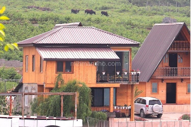 کلبه دوبلکس چهارخواب بید مجنون در زیرآب