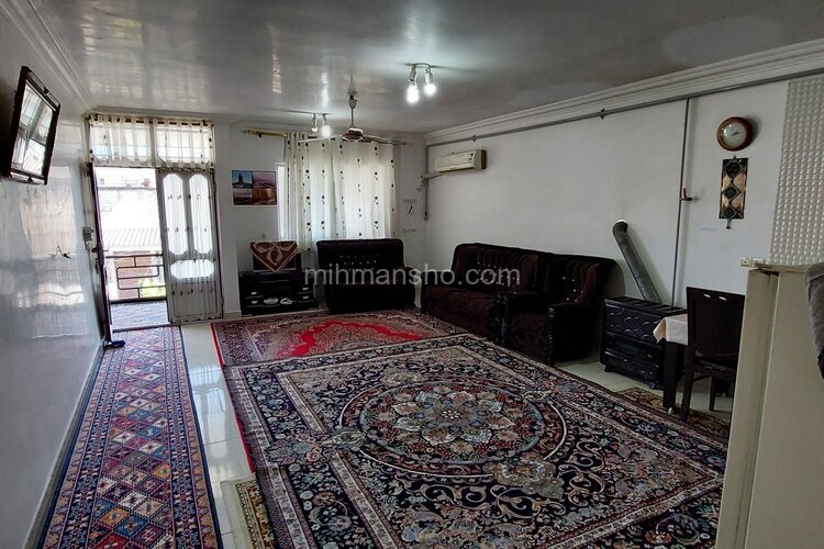 واحد تکخواب طبقه ی دوم ویلا در کردکوی