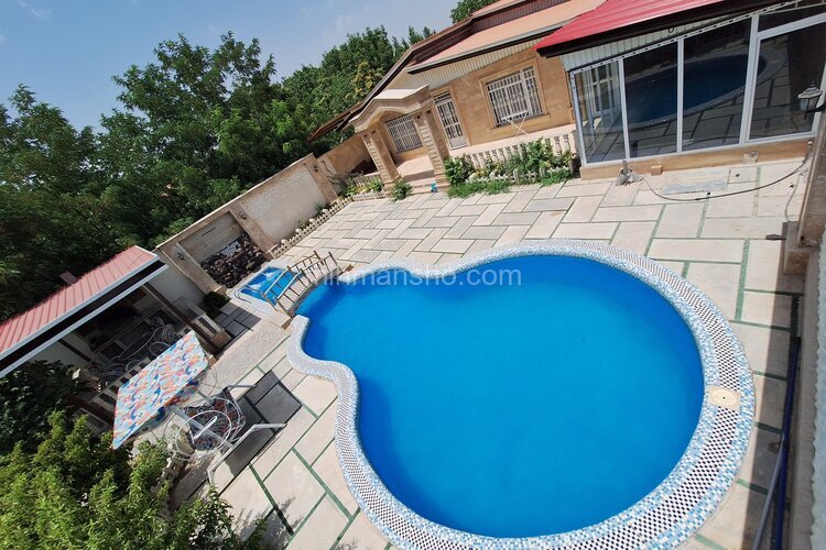 ویلا دوخواب استخر سرپوشیده آبگرم در چهارباغ