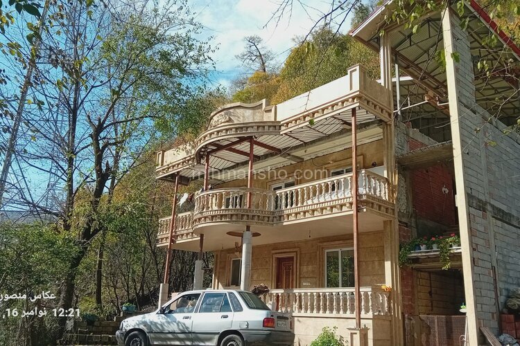 واحد دوخواب در طبقه همکف ویلای اسالم | نمای ساختمان 