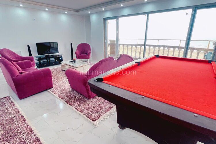 آپارتمان مبله 3 خواب ساحلی در سرخرود