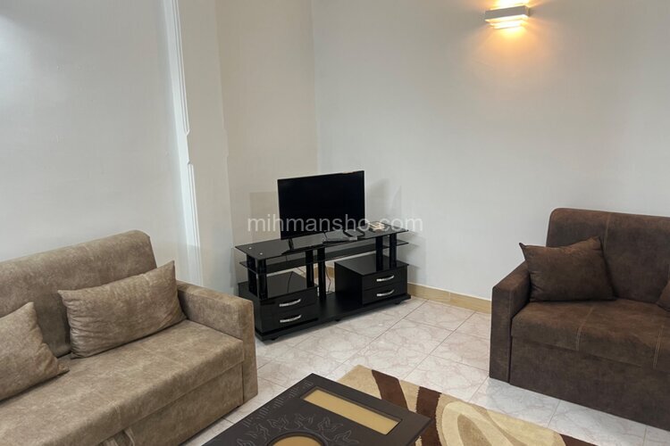 واحد مبله دوخواب در طبقه اول ویلا در فومن