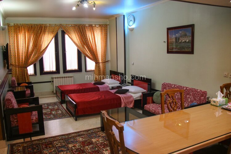 واحد تکخواب 4 تخته در هتل آپارتمان اصفهان