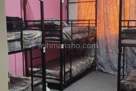 اتاق اشتراکی هشت تخت آقایان در سبلان شمالی