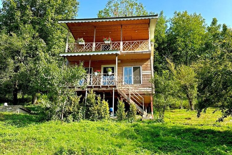 کلبه چوبی دو خواب دوبلکس در ماسال