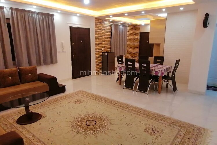 واحد مبله دوخواب عمارت روزبه طبقه همکف در کیاشهر