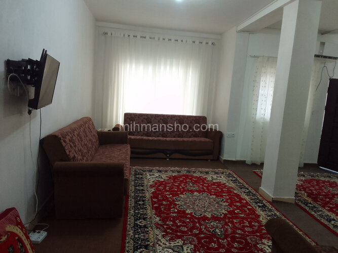 واحد مبله تکخواب طبقه همکف جهانگرد ویلا در اسالم