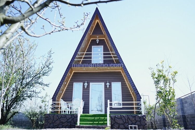 کلبه سوئیسی دوبلکس تکخواب در خمام